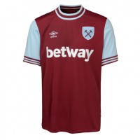 West Ham United Fußballbekleidung Heimtrikot 2024-25 Kurzarm